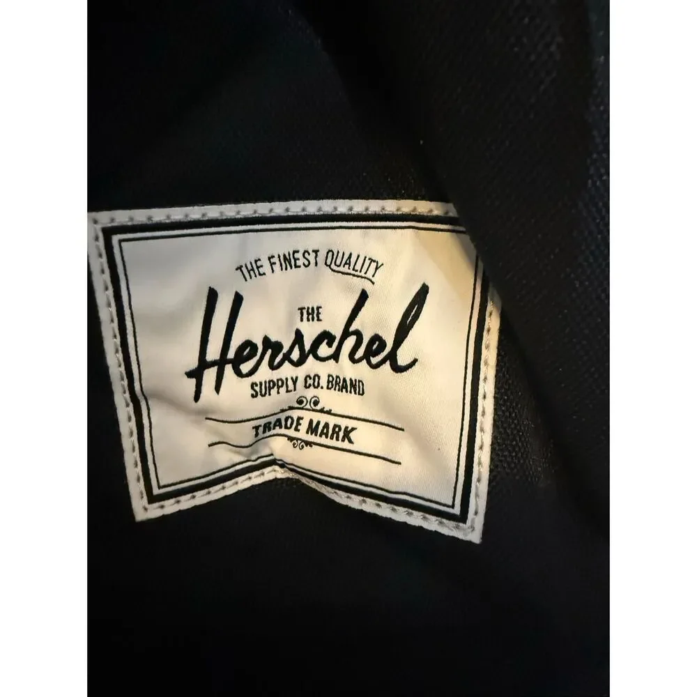 Herschel Supply Co. x Troop Unisex Embroidered Logo Backpack Black One Size NWOT